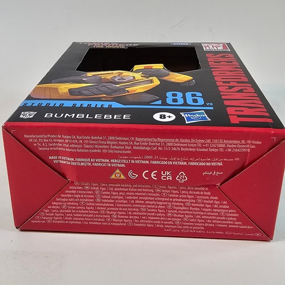 Transformers The Movie Bumblebee 86 29 Studio Series Deluxe Class Action Figure - Picture 6 of 6